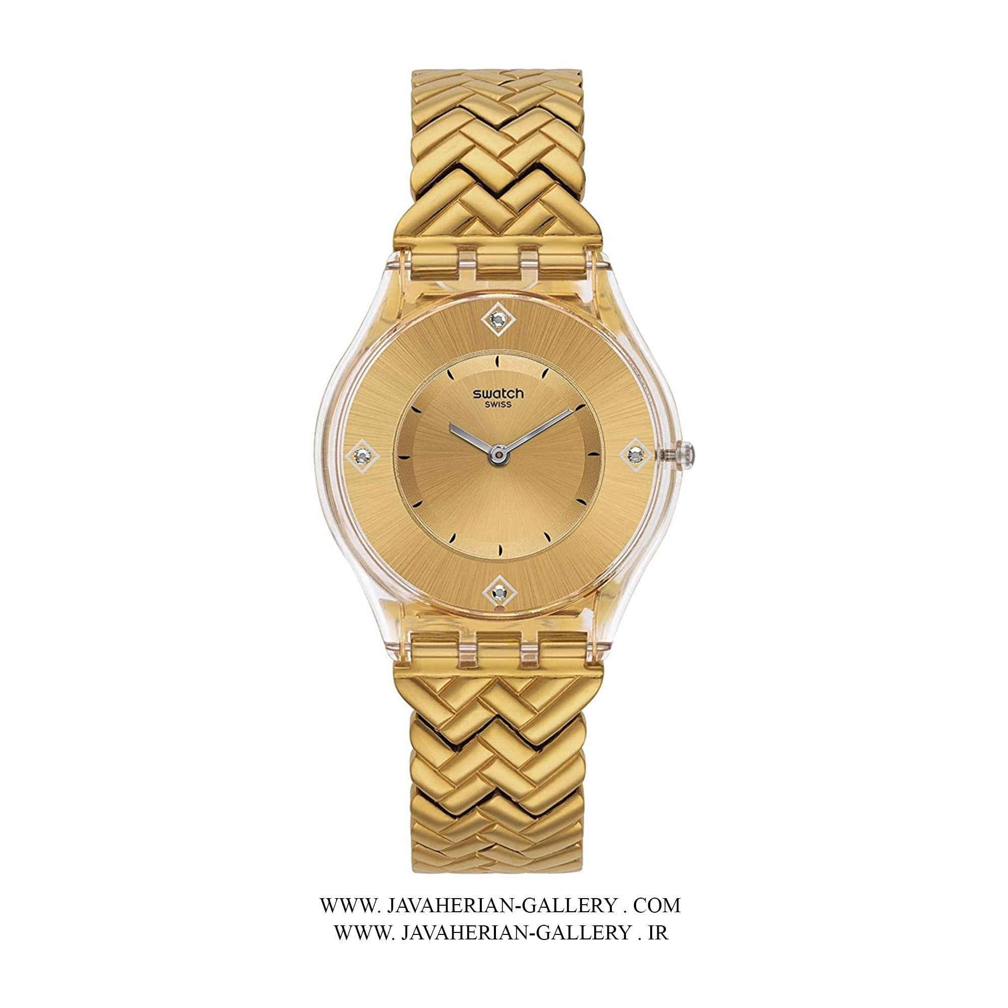 ساعت زنانه کلاسیک سواچ SFE106G 3 ساعت زنانه کلاسیک سواچ SFE106G - Image 3