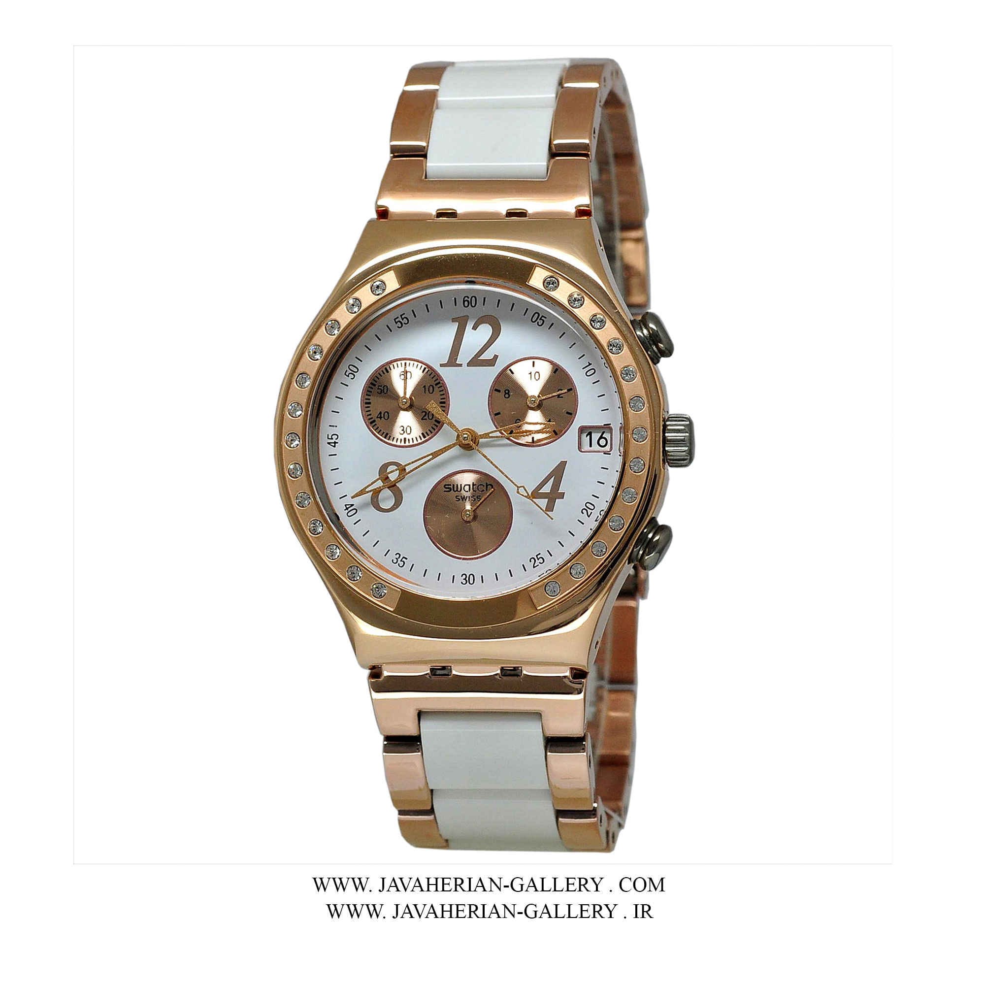 ساعت زنانه اسپرت کلاسیک سواچ YCG406G 2 ساعت زنانه اسپرت کلاسیک سواچ YCG406G - Image 2