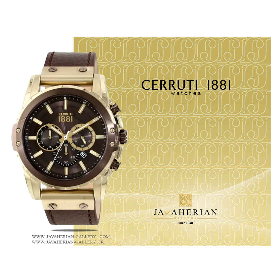 ساعت مردانه چروتی CRA130SGBZ12BR 1 ساعت مردانه چروتی CRA130SGBZ12BR