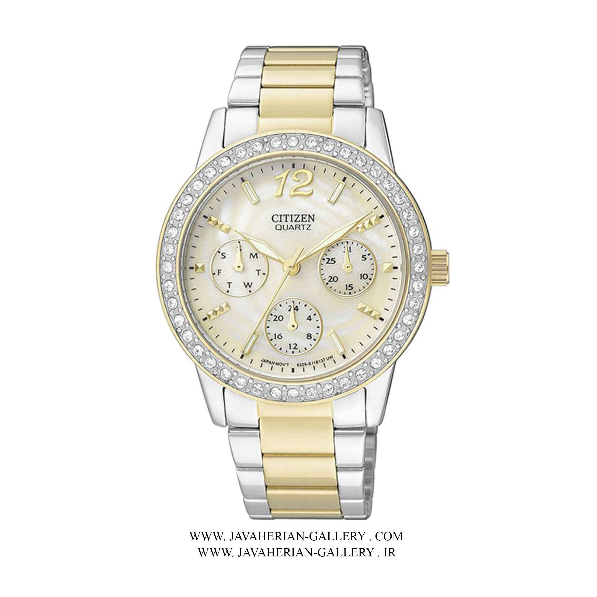 ساعت زنانه سیتیزن ED8094-52N 3 ساعت زنانه سیتیزن ED8094-52N - Image 3