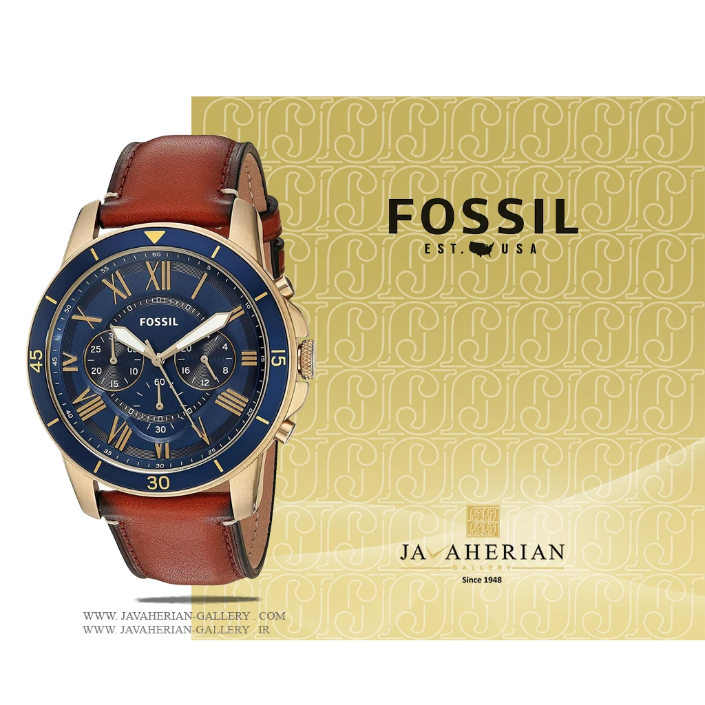 ساعت مردانه فسیل FS5268 1 ساعت مردانه فسیل FS5268