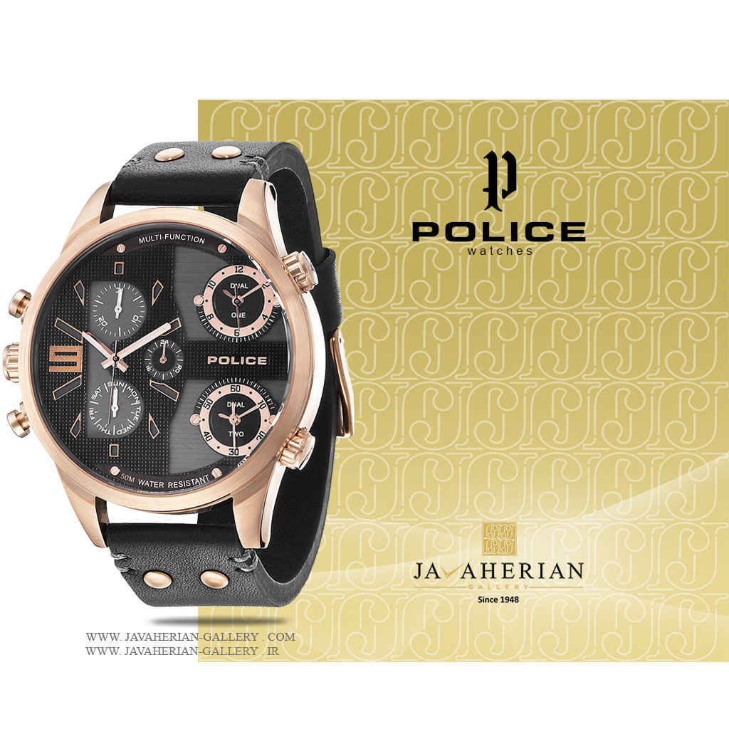 ساعت مردانه پلیس P14374JSR-02 1 ساعت مردانه پلیس P14374JSR-02
