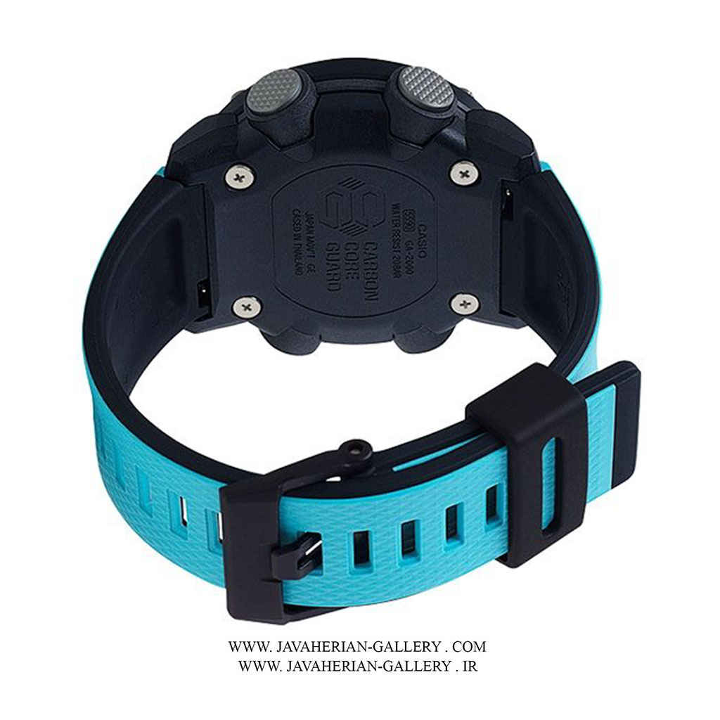 ساعت مچی مردانه کاسیو جی شاک GA-2000-1A2DR 6 ساعت مچی مردانه کاسیو جی شاک GA-2000-1A2DR