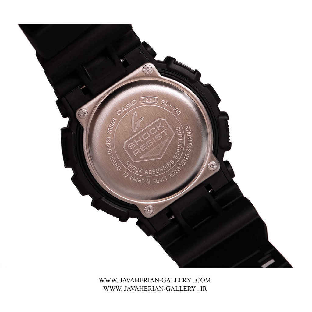 ساعت مچی مردانه کاسیو جی شاک GD-100-1B 6 ساعت مچی مردانه کاسیو جی شاک GD-100-1B - Image 6