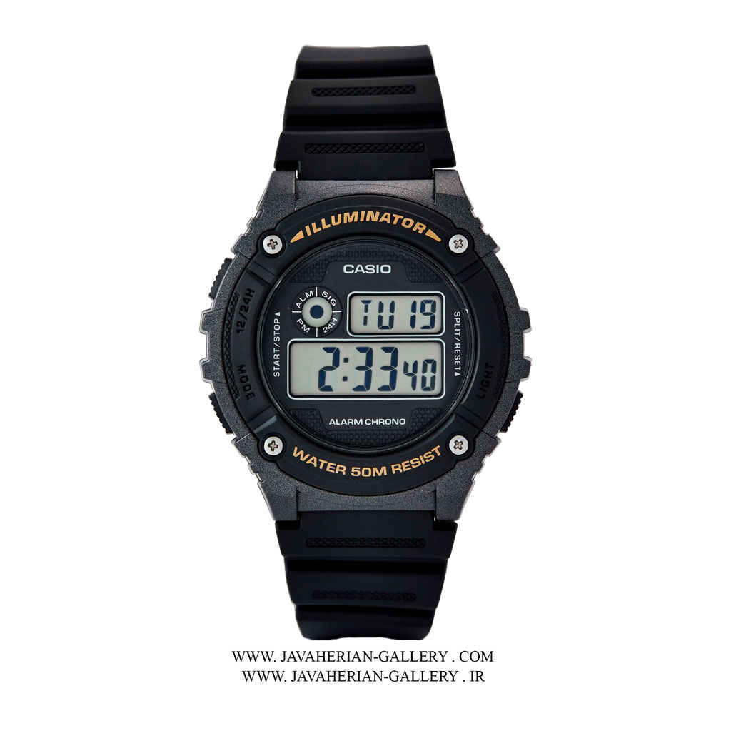 ساعت مچی مردانه کاسیو W-216H-1BVDF 3 ساعت مچی مردانه کاسیو W-216H-1BVDF - Image 3