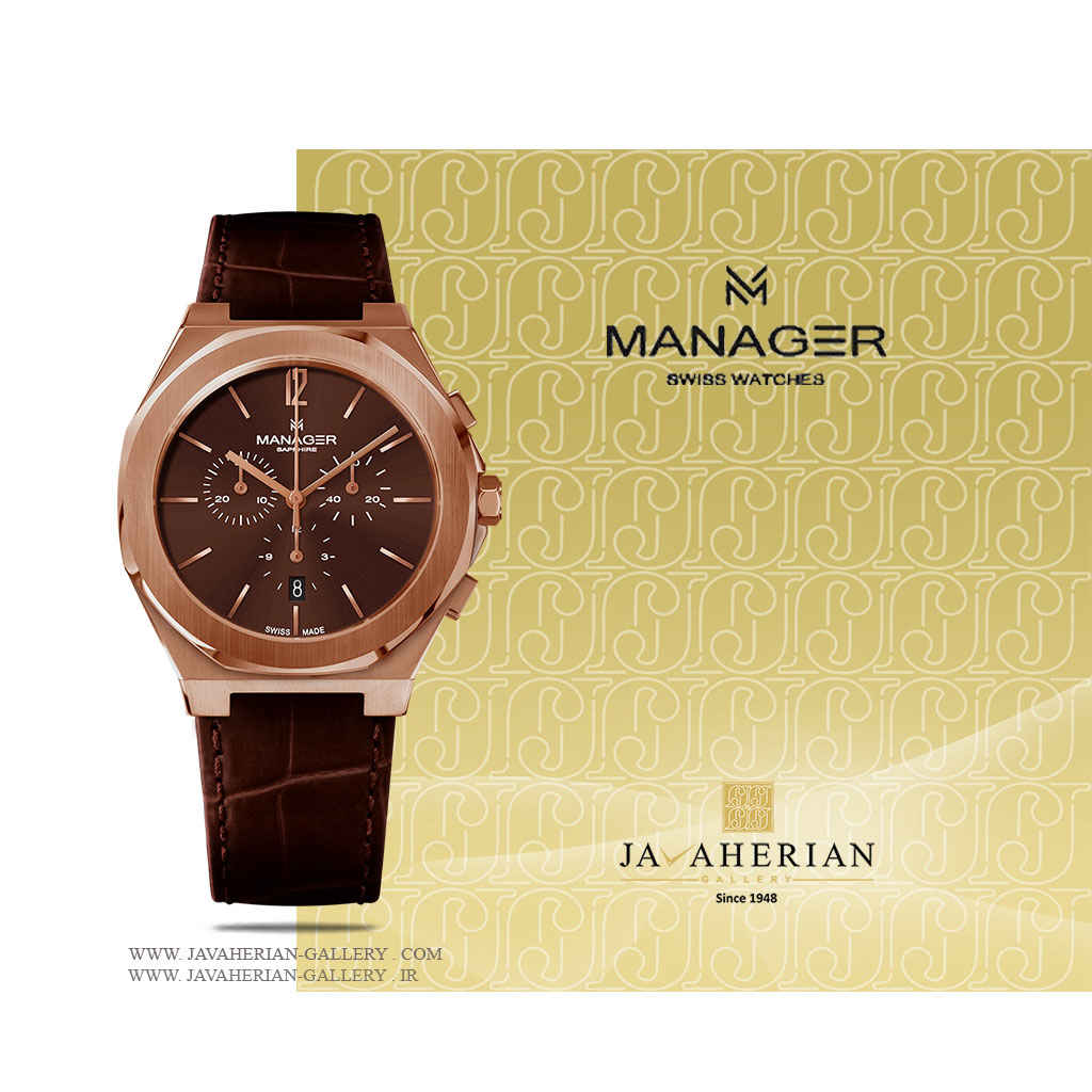ساعت مردانه منیجر MAN-RS-07-RL 1 ساعت مچی مردانه منیجر MAN-RS-07-RL