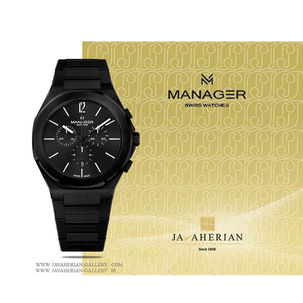 ساعت مردانه منیجر MAN-RS-09-NM 1 ساعت مچی مردانه منیجر MAN-RS-09-NM