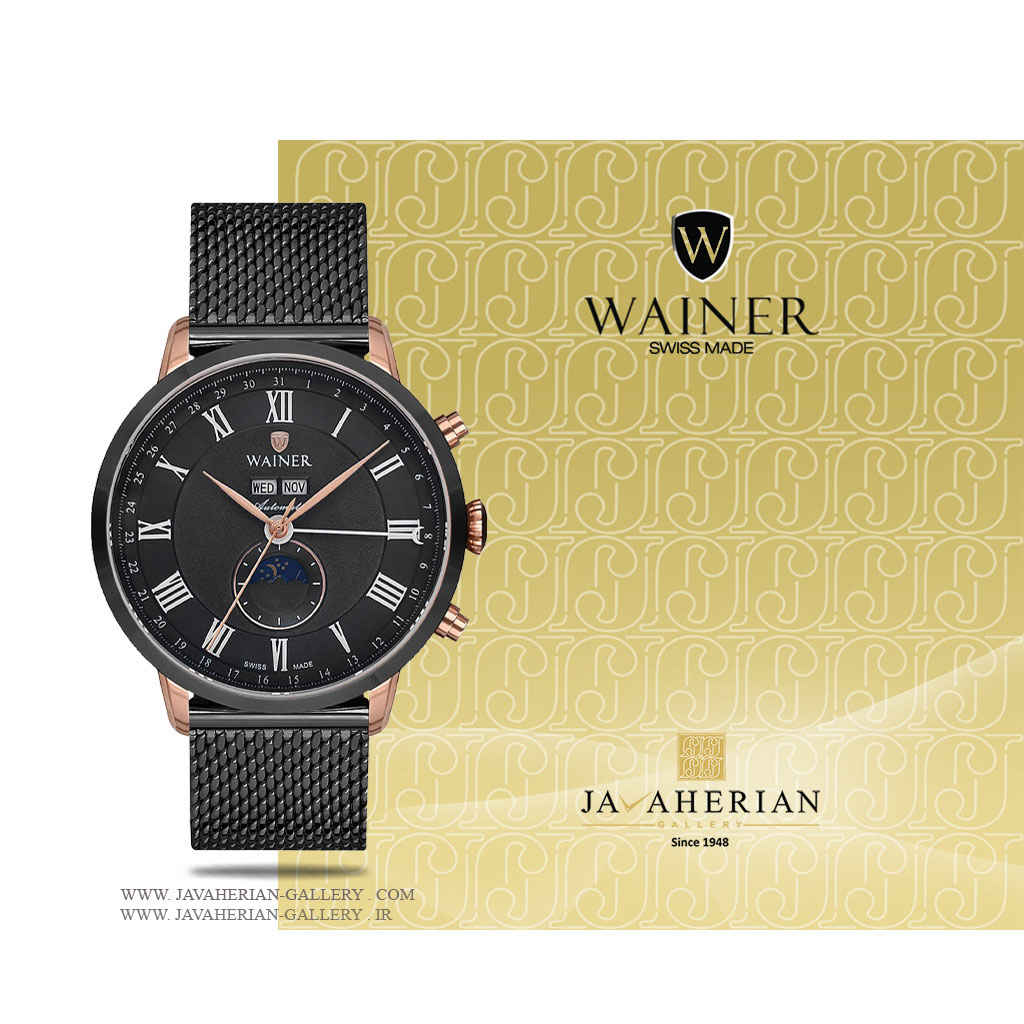 ساعت مچی مردانه واینر WA.25045-A 1 ساعت مچی مردانه واینر WA.25045-A