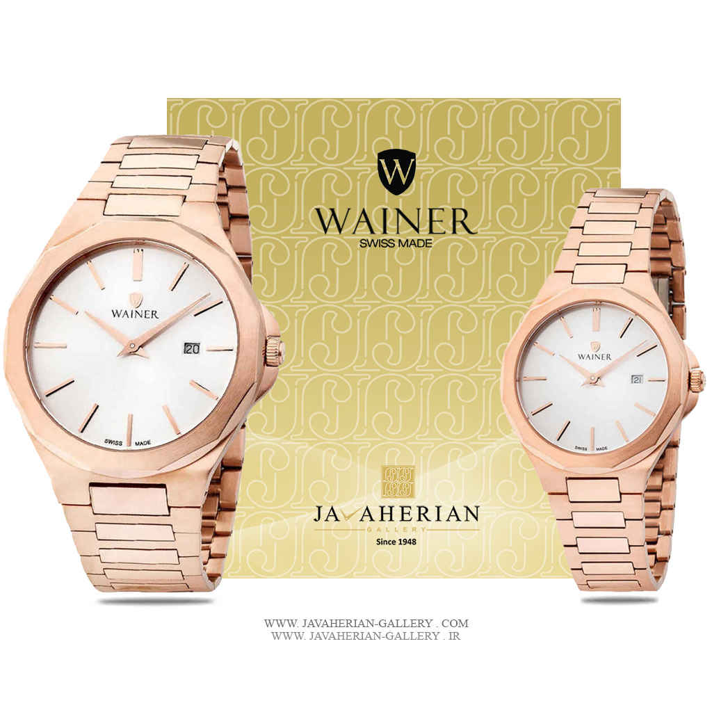 ساعت ست واینر WA.11144-B , WA.11155-B 1 ساعت مچی مردانه واینر WA.11144-B-set