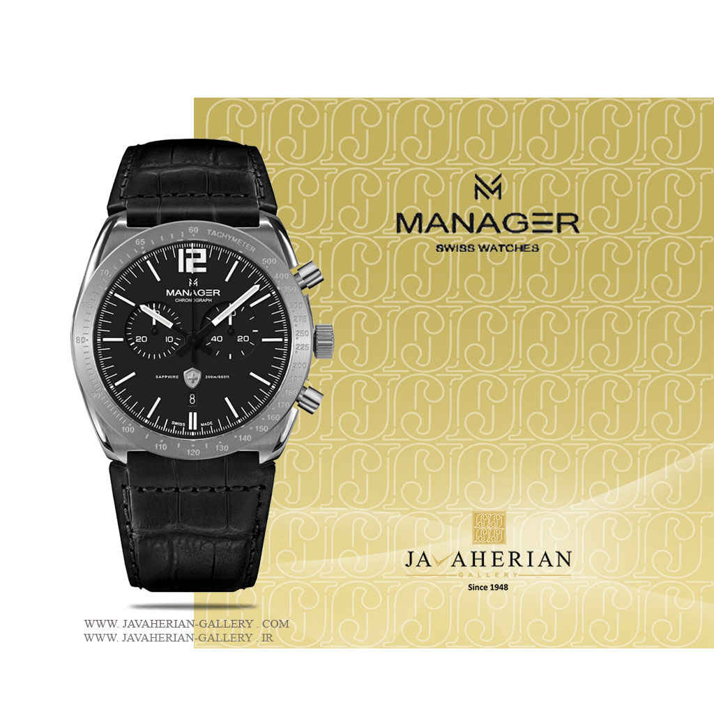 ساعت مردانه منیجر MAN-MA-01-SL 1 MAN-MA-01-SL