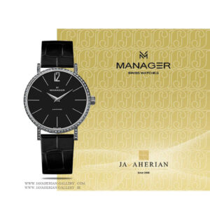 ساعت مچی زنانه منیجر MAN-PS-06-SL-S