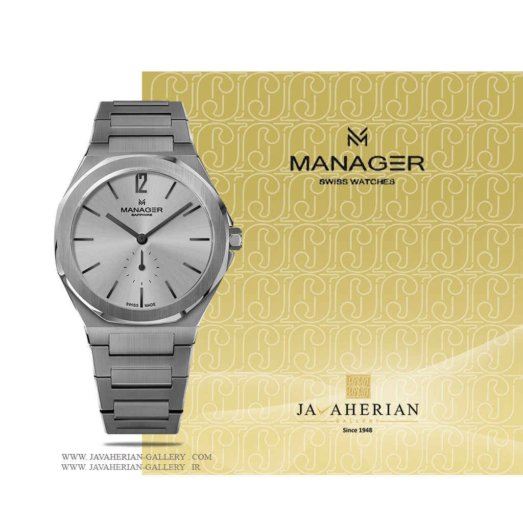 ساعت مردانه منیجر MAN-RP-04-SM 1 ساعت مچی مردانه منیجر MAN-RP-04-SM