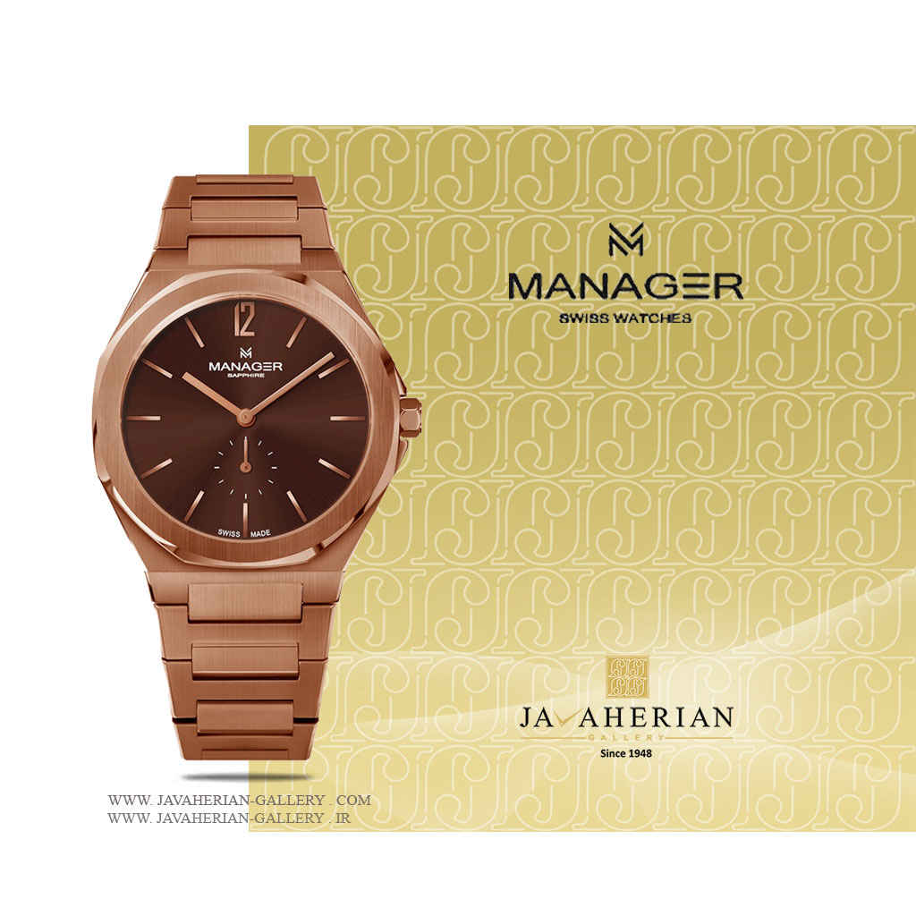 ساعت مردانه منیجر MAN-RP-07-RM 1 ساعت مچی مردانه منیجر MAN-RP-07-RM