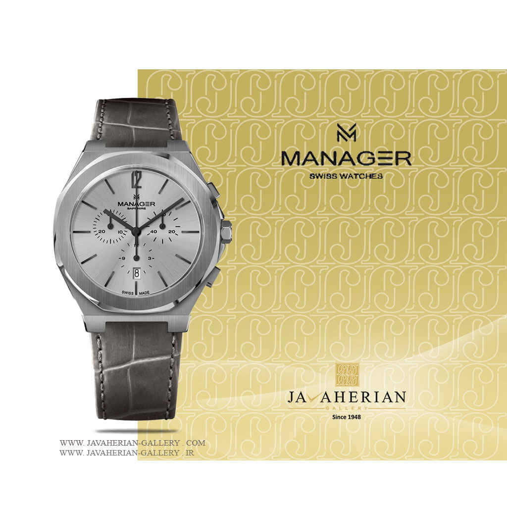 ساعت مردانه منیجر MAN-RS-04-SL 1 ساعت مچی مردانه منیجر MAN-RS-04-SL