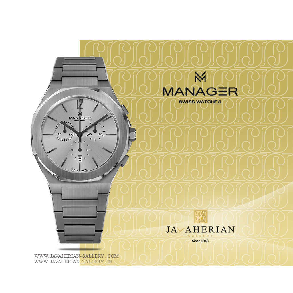 ساعت مردانه منیجر MAN-RS-04-SM 1 ساعت مچی مردانه منیجر MAN-RS-04-SM