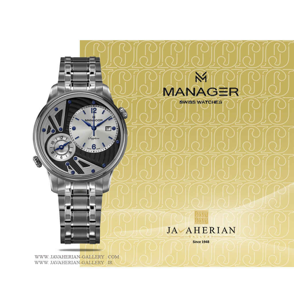 ساعت مچی مردانه منیجر MAN-TR-03-SM 1 ساعت مچی مردانه منیجر MAN-TR-03-SM