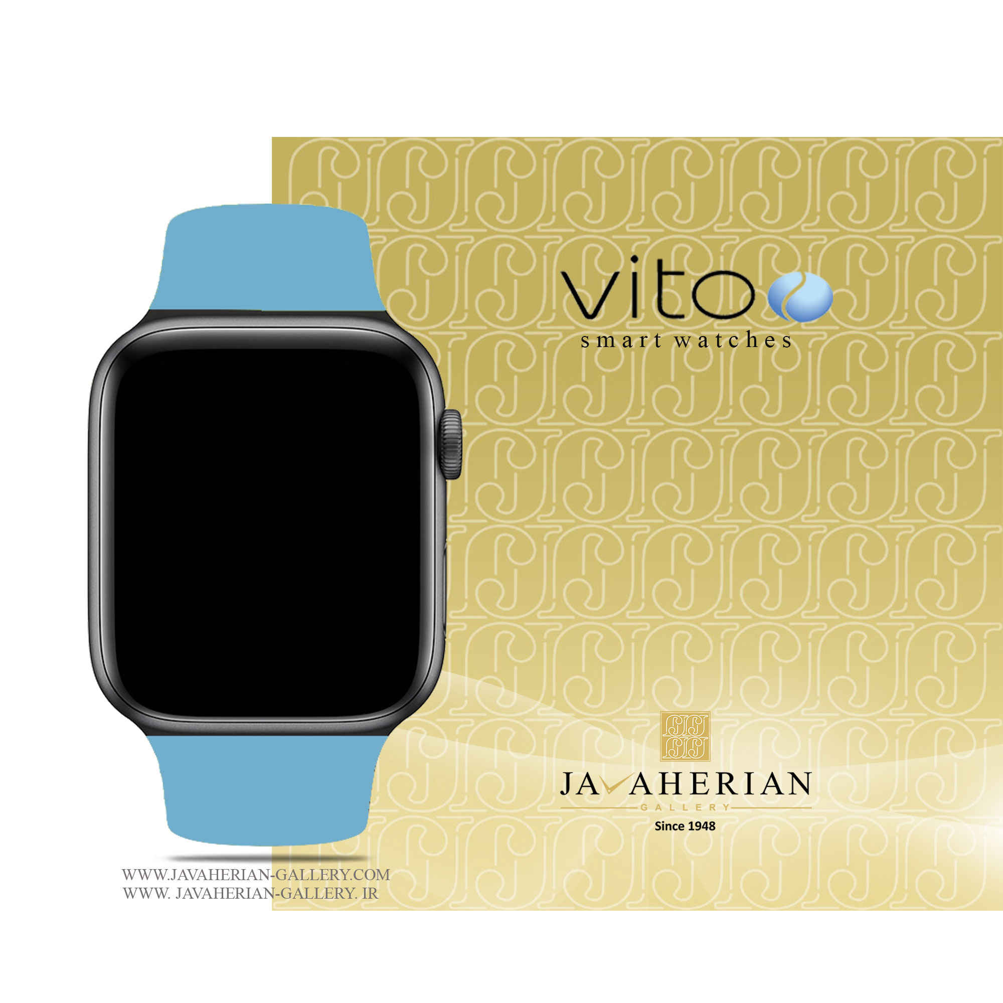 ساعت هوشمند ماکرو ویر (ویتو) VT01-6M.BK.BL1 1 ساعت هوشمند ماکرو ویر (ویتو) VT01-6M.BK.BL1