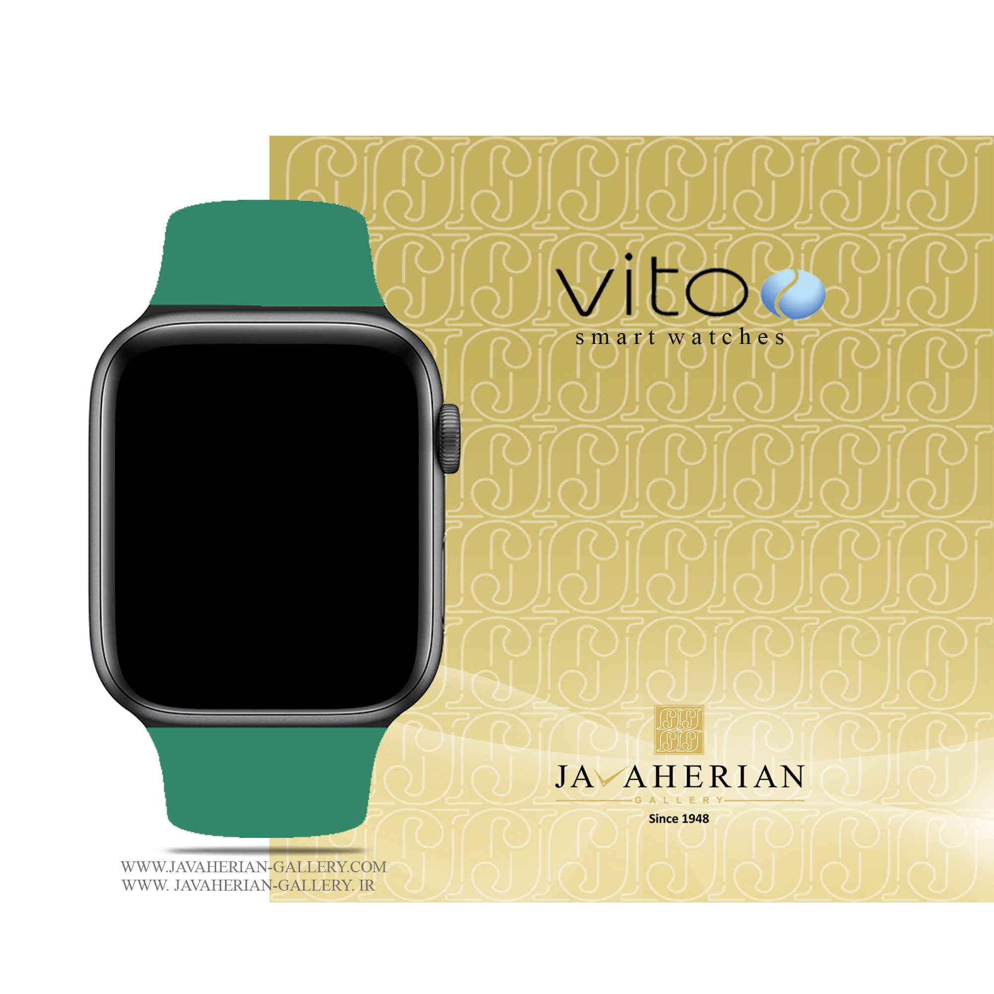 ساعت هوشمند ماکرو ویر (ویتو) VT01-6PLUS.BK.GN2 1 ساعت هوشمند ماکرو ویر (ویتو) VT01-6PLUS.BK.GN2