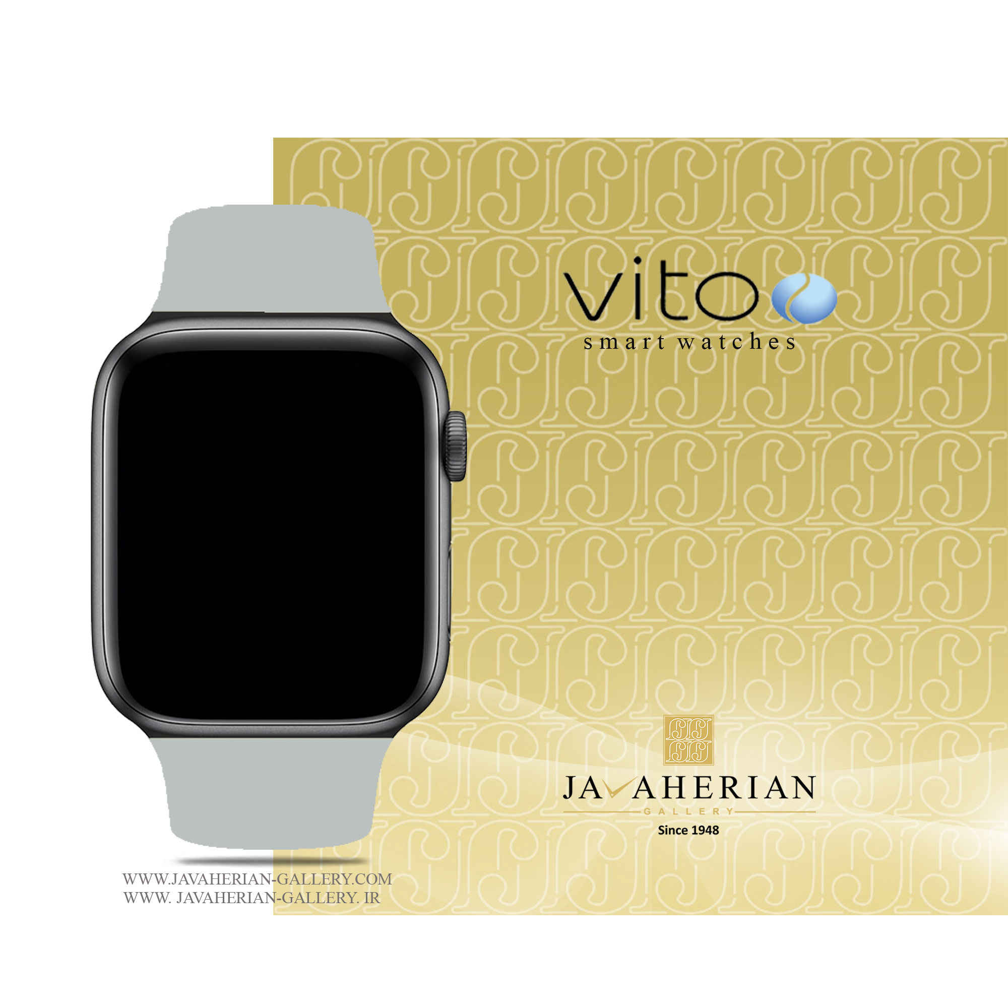 ساعت هوشمند ماکرو ویر (ویتو) VT013-6M.BK.GR 1 ساعت هوشمند ماکرو ویر (ویتو) VT013-6M.BK.GR
