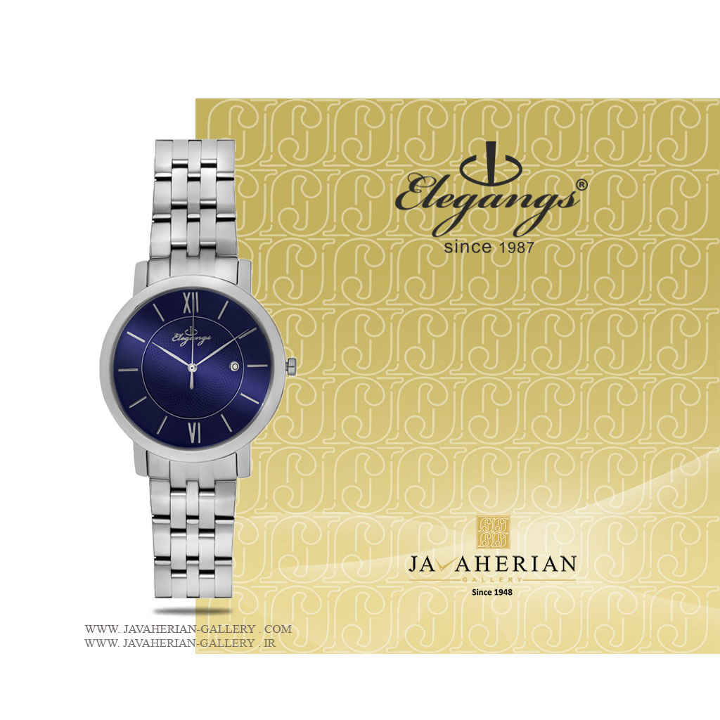 ساعت ست الگنگس SP8199-401 , SP8198-401 2 ساعت مچی مردانه الگنگس SP8198-401-set