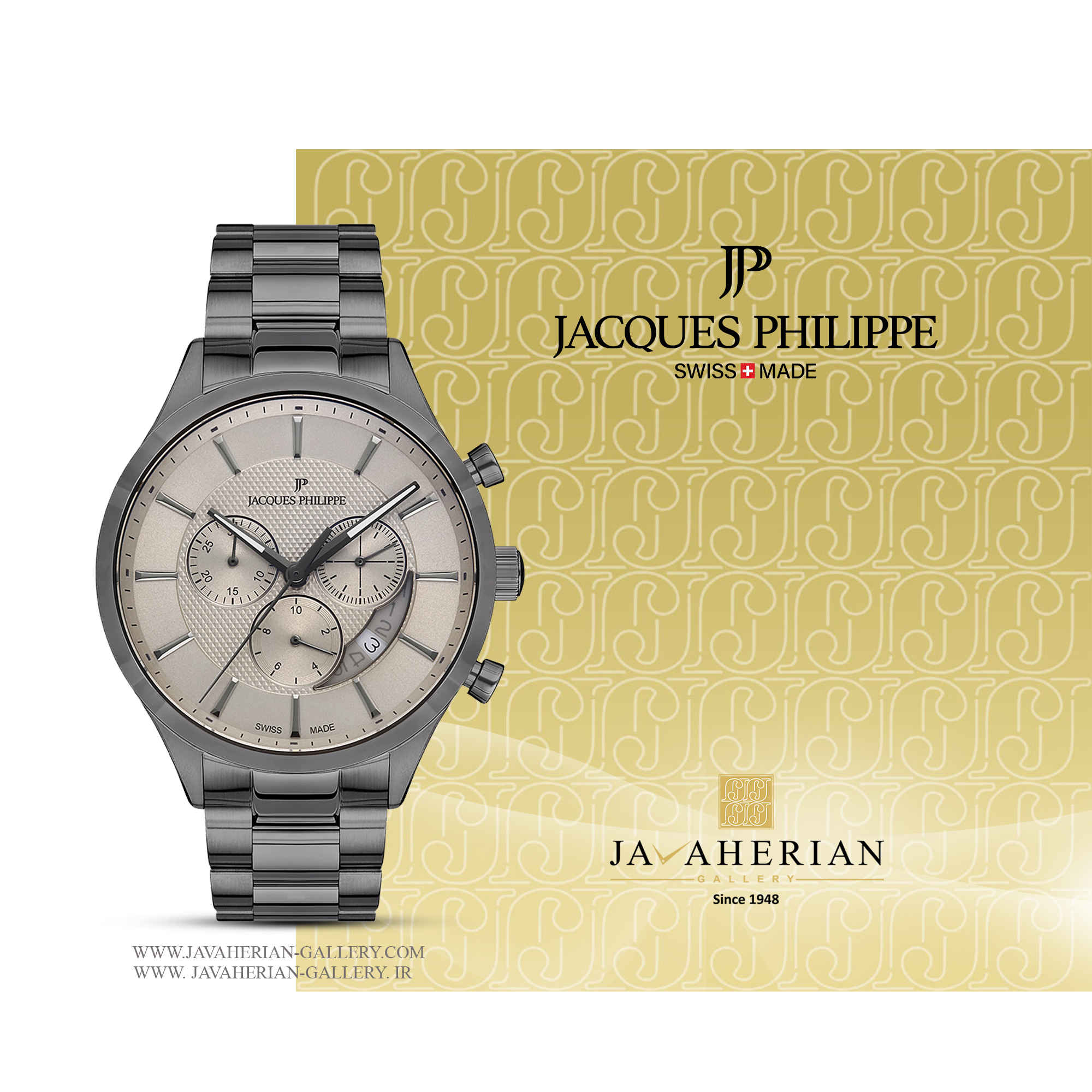 ساعت مردانه ژاک فیلیپ JPQGC0383X7 1 ساعت مردانه ژاک فیلیپ JPQGC0383X7