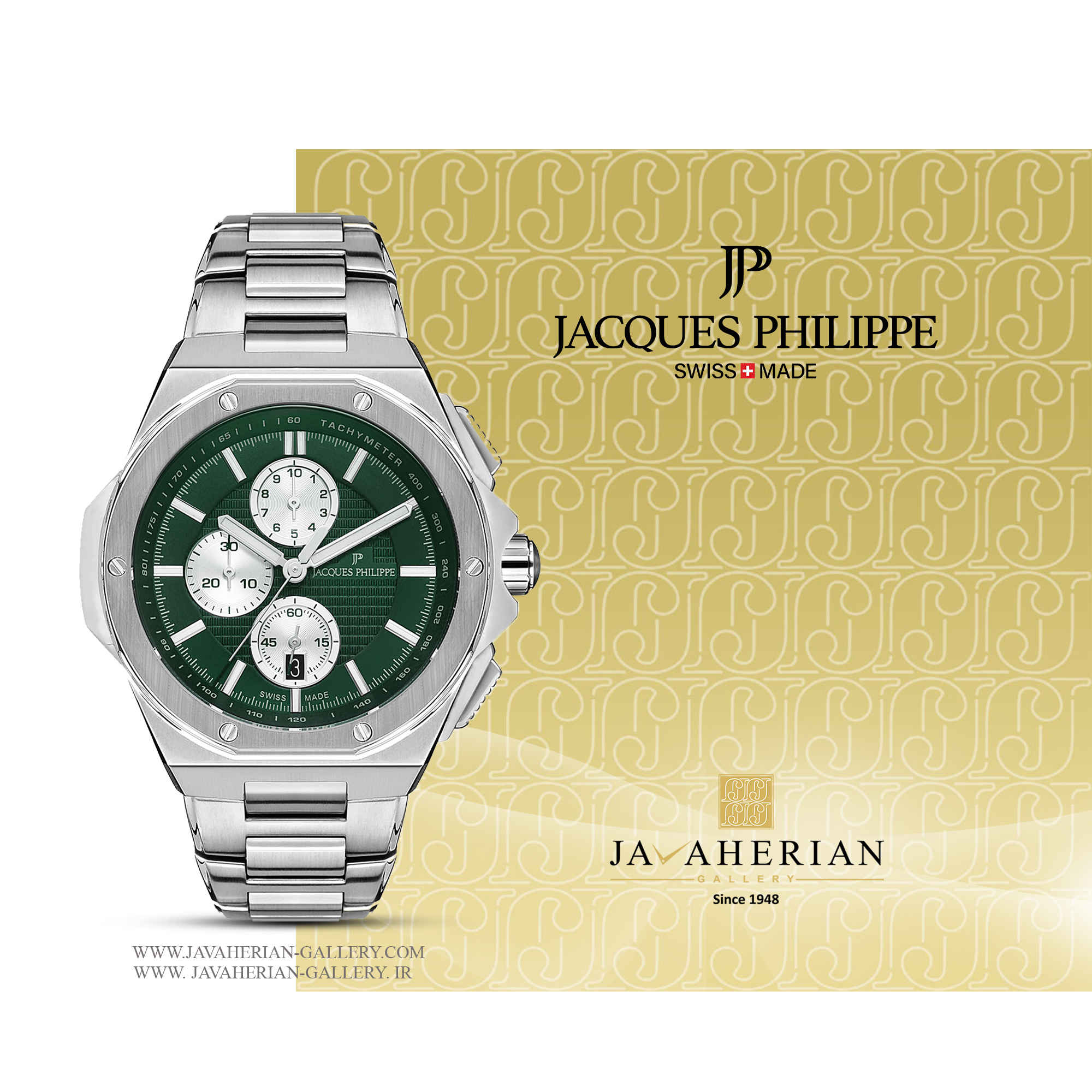 ساعت مردانه ژاک فیلیپ JPQGC0413X6S 1 ساعت مردانه ژاک فیلیپ JPQGC0413X6S