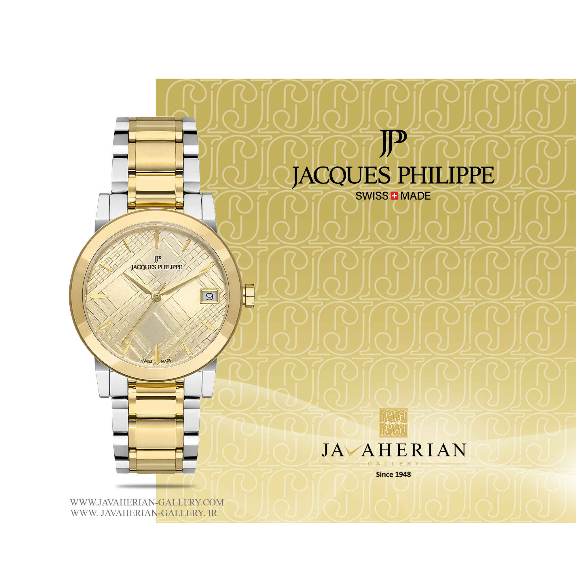 ساعت زنانه ژاک فیلیپ JPQLS167378 1 ساعت مچی زنانه ژاک فیلیپ JPQLS167378
