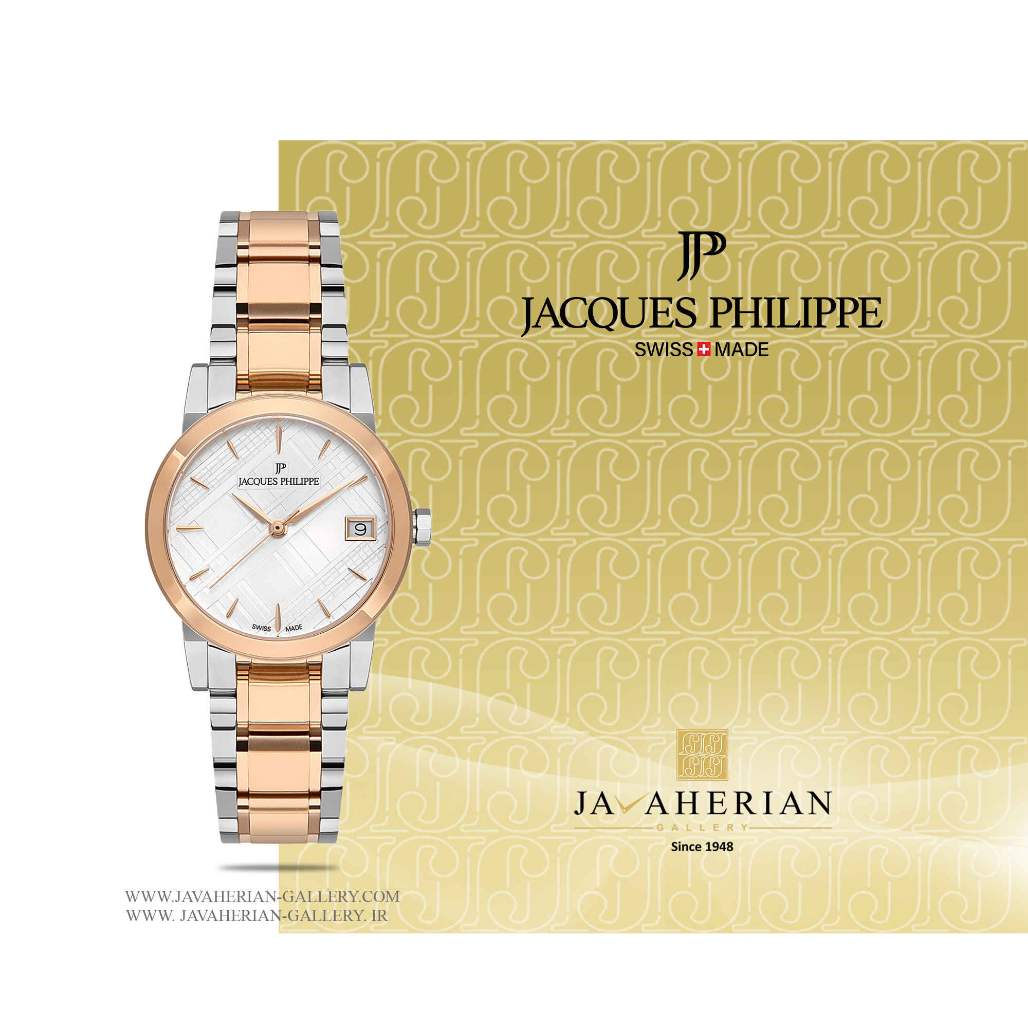 ساعت زنانه ژاک فیلیپ JPQLS317328RG 1 ساعت مچی زنانه ژاک فیلیپ JPQLS317328RG