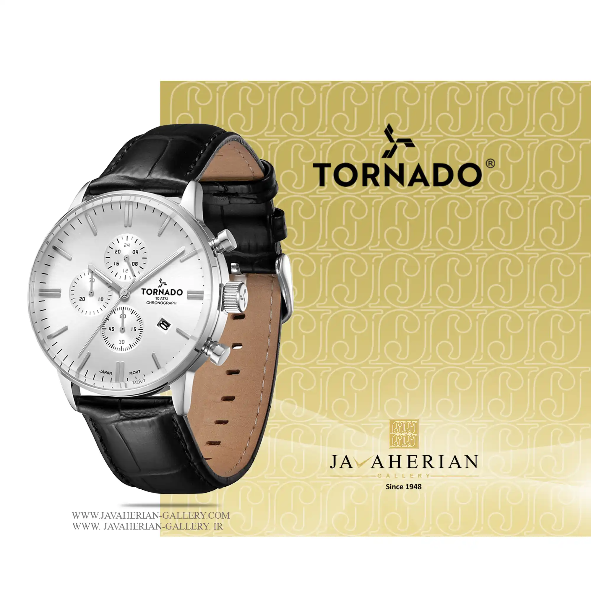 ساعت مردانه تورنادو T6102-SLBW 1 ساعت مردانه تورنادو T6102-SLBW