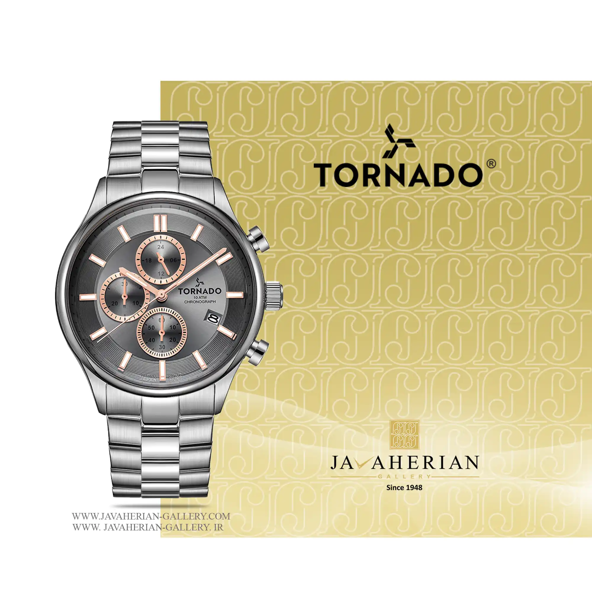 ساعت مردانه تورنادو T6106B-SBSX 1 ساعت مردانه تورنادو T6106B-SBSX