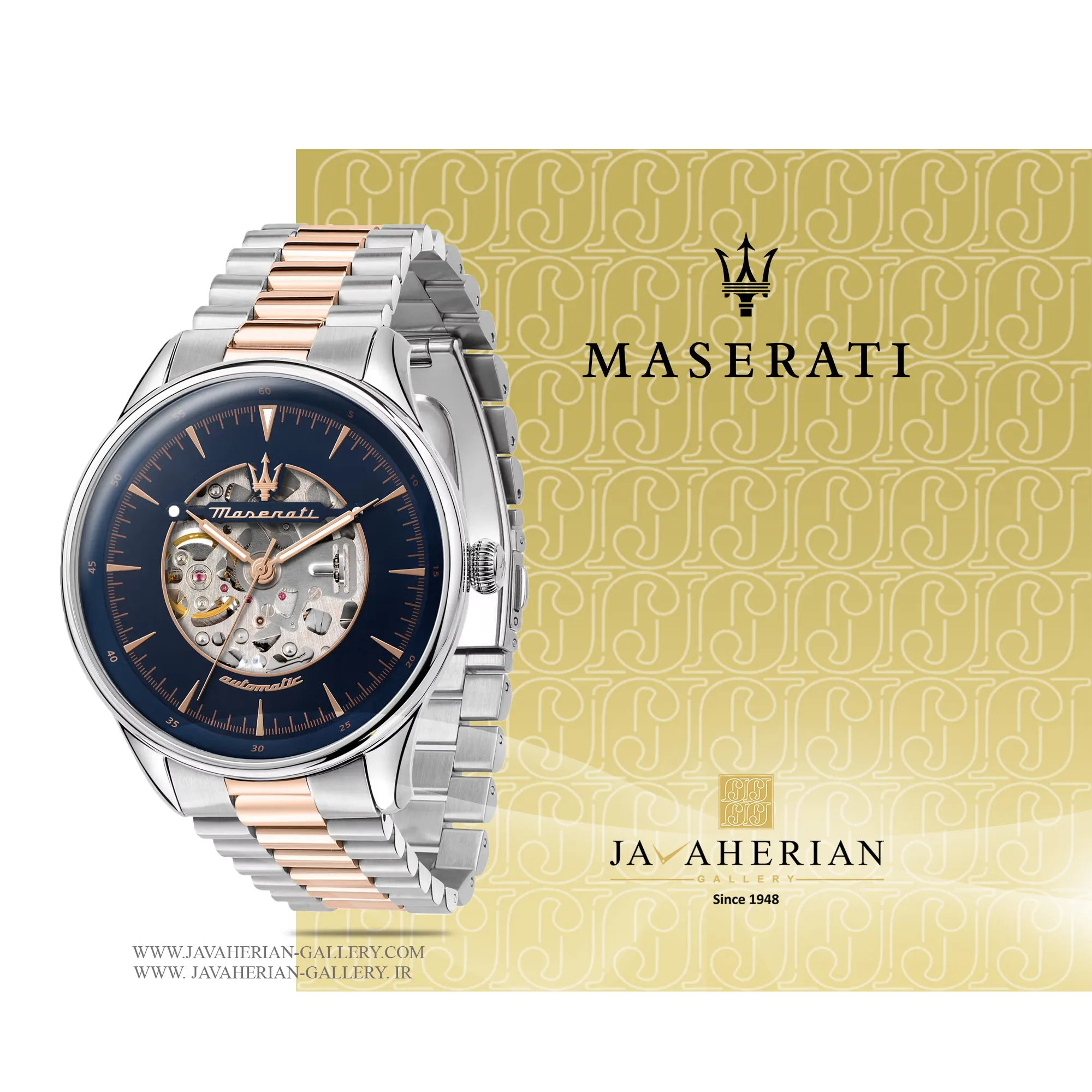 ساعت مردانه مازراتی R8823146001 1 ساعت مچی مردانه مازراتی Maserati R8823146001 , R8823146001
