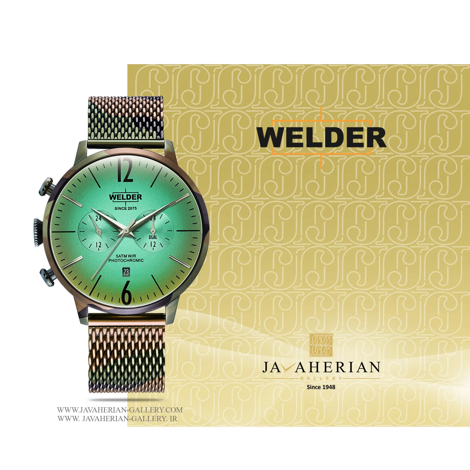 ساعت مردانه ولدر WWRC1016 1 ساعت مچی مردانه ولدر Welder WWRC1016 , WWRC1016