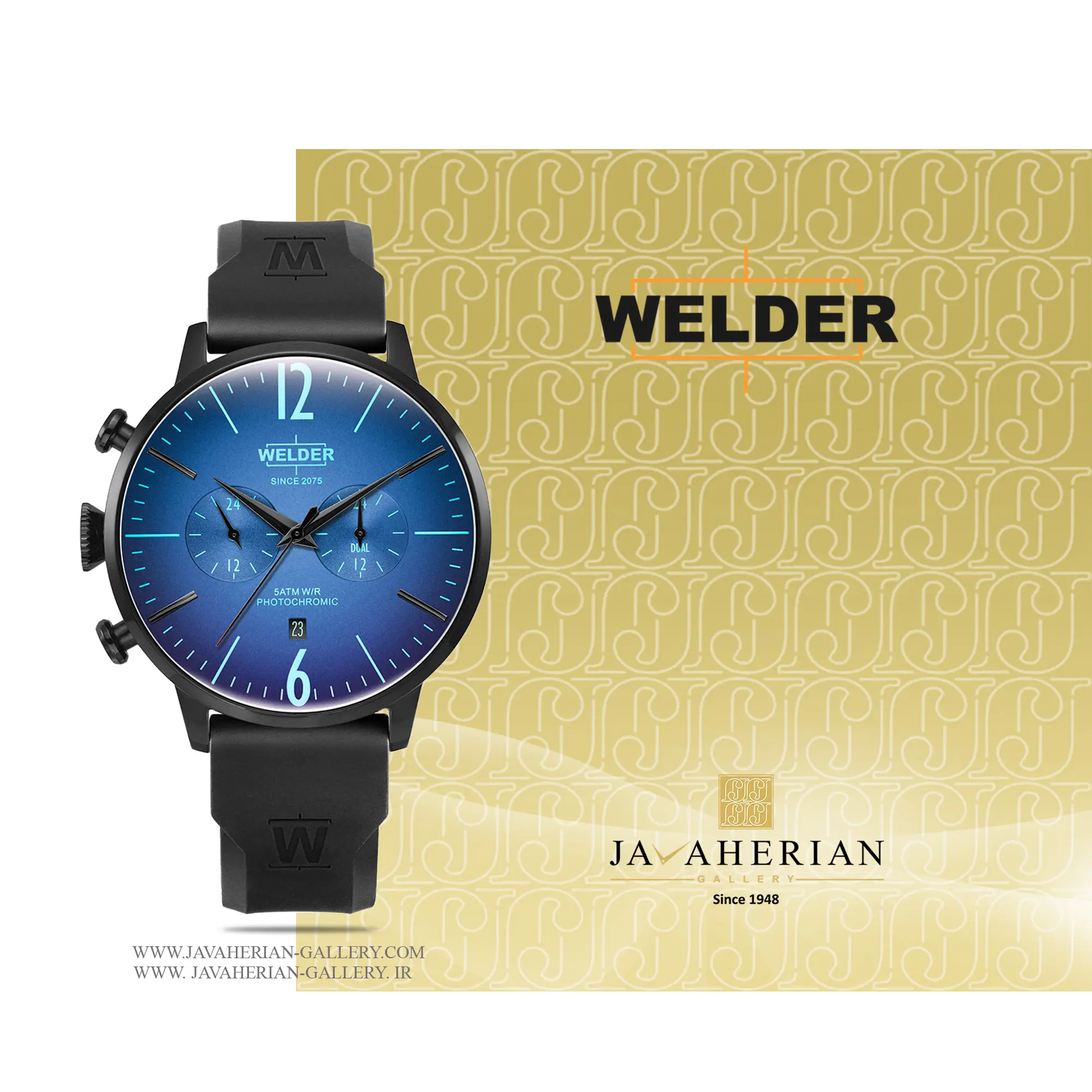 ساعت مردانه ولدر WWRC1020 1 ساعت مچی مردانه ولدر Welder WWRC1020 , WWRC1020