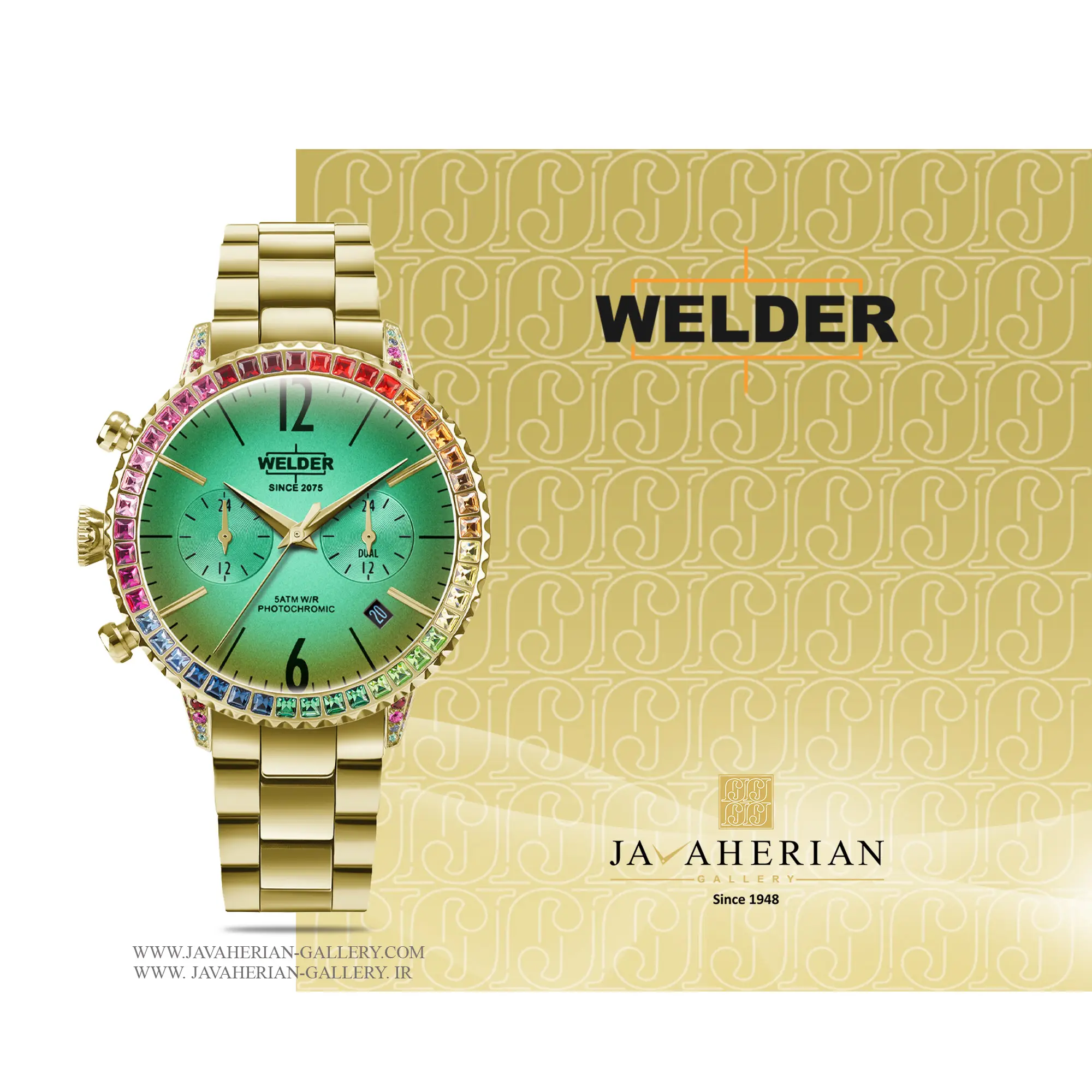 ساعت زنانه ولدر WWRC2075BGL 1 ساعت مچی زنانه ولدر Welder WWRC2075BGL , WWRC2075BGL