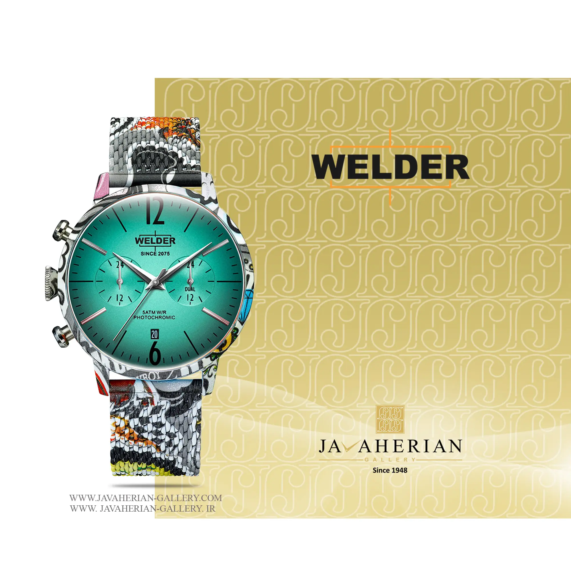 ساعت مردانه ولدر WWRC829 1 ساعت مچی مردانه ولدر Welder WWRC829 , WWRC829