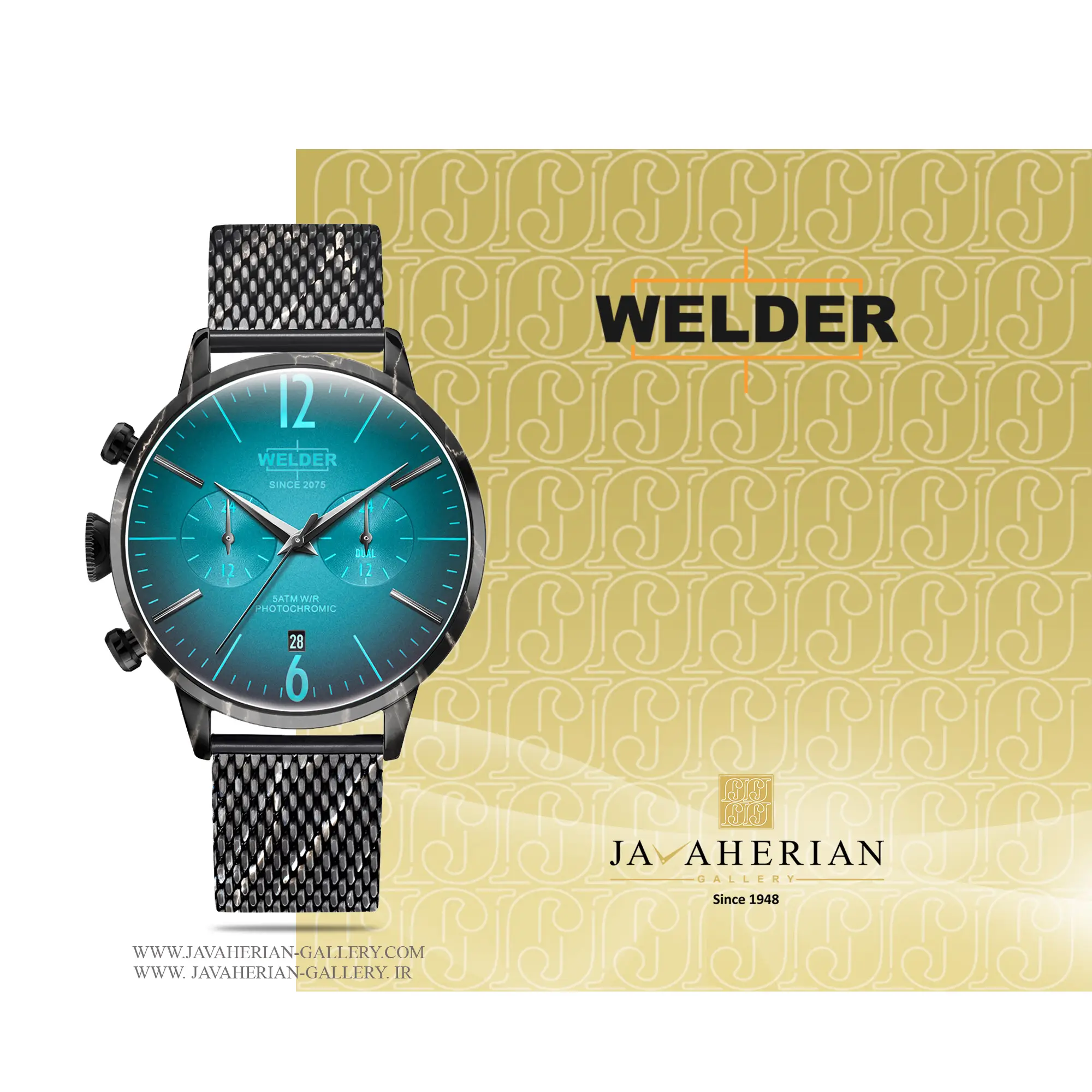 ساعت مردانه ولدر WWRC836 1 ساعت مچی مردانه ولدر Welder WWRC836 , WWRC836