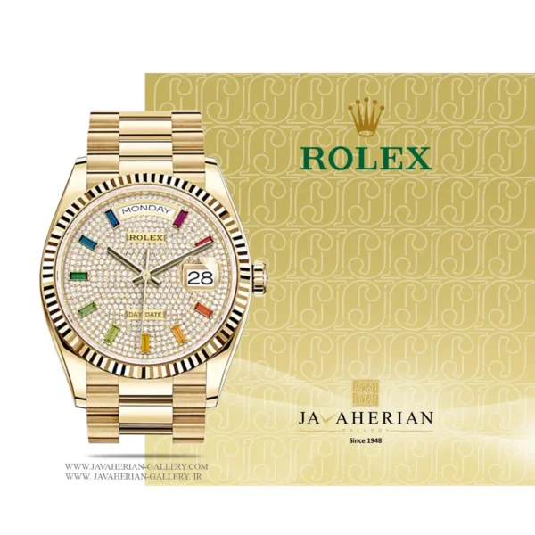 ساعت مچی زنانه رولکس Rolex 128238 dprsp Gold , 128238 dprsp Gold