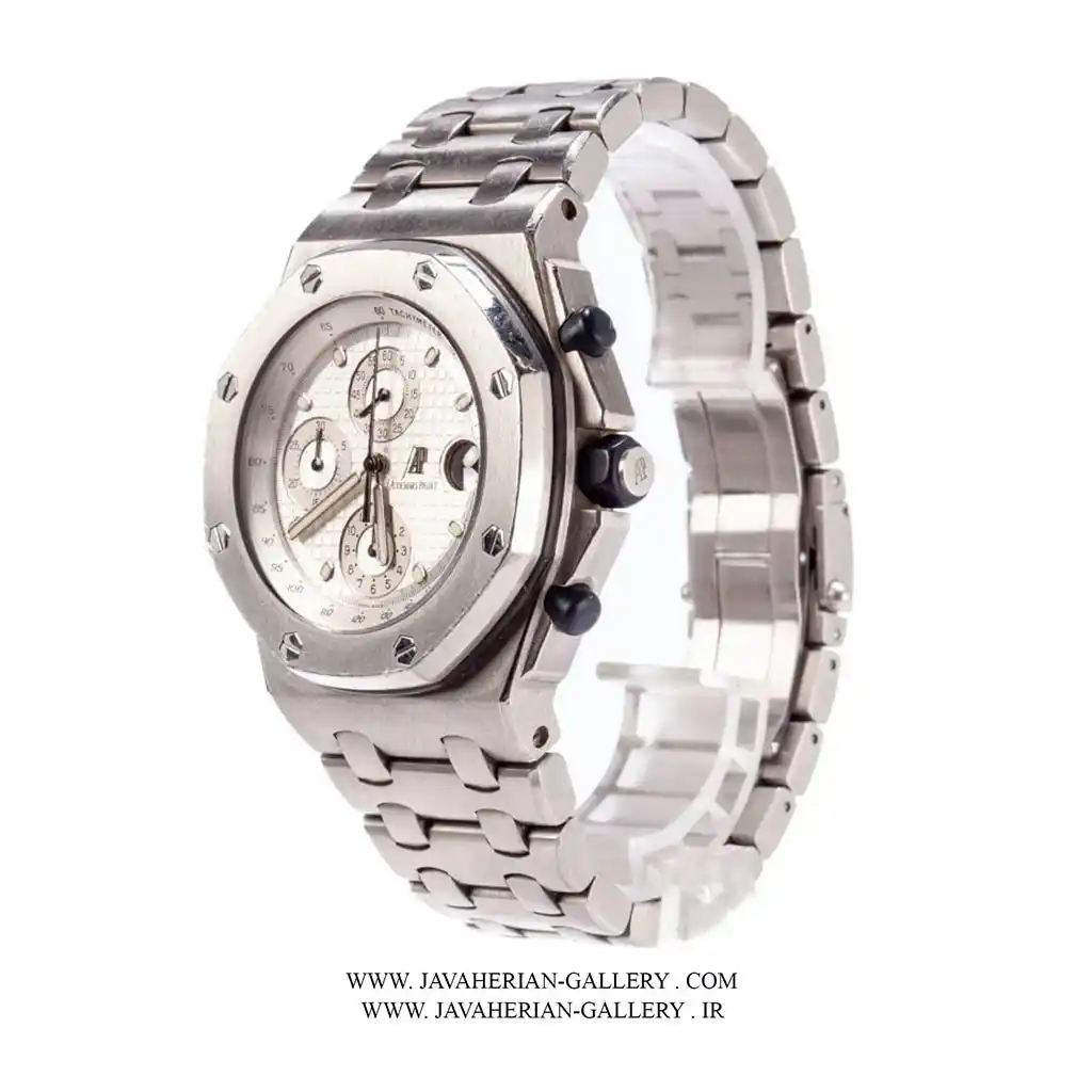 ساعت مردانه اودمار پیگه (ای پی) Audemars Piguet Royal Oak Offshore Chronograph Titanium 25721ST PreOwned 25721ST.OO.1000ST.07.A 3 ساعت مچی مردانه اودمار پیگه Audemars Piguet 25721ST.OO.1000ST.07.A , 25721ST.OO.1000ST.07.A