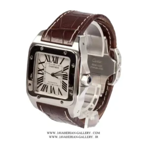 ساعت مچی مردانه کارتیه Cartier Santos 100 , Cartier Santos 100