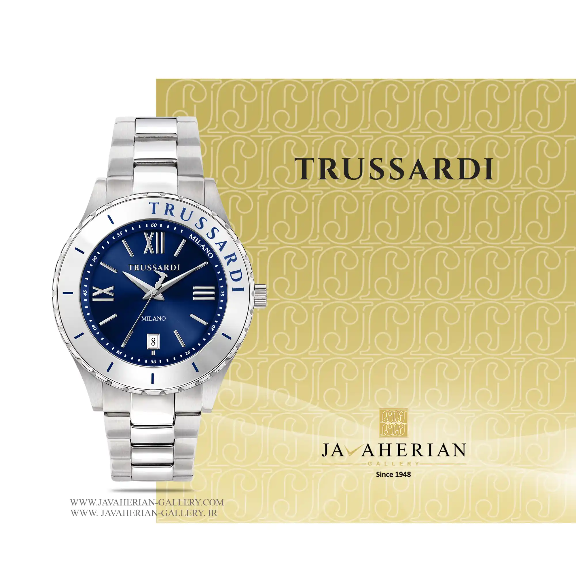 ساعت مردانه تروساردی R2453143002 1 ساعت مچی مردانه تروساردی Trussardi R2453143002 , R2453143002