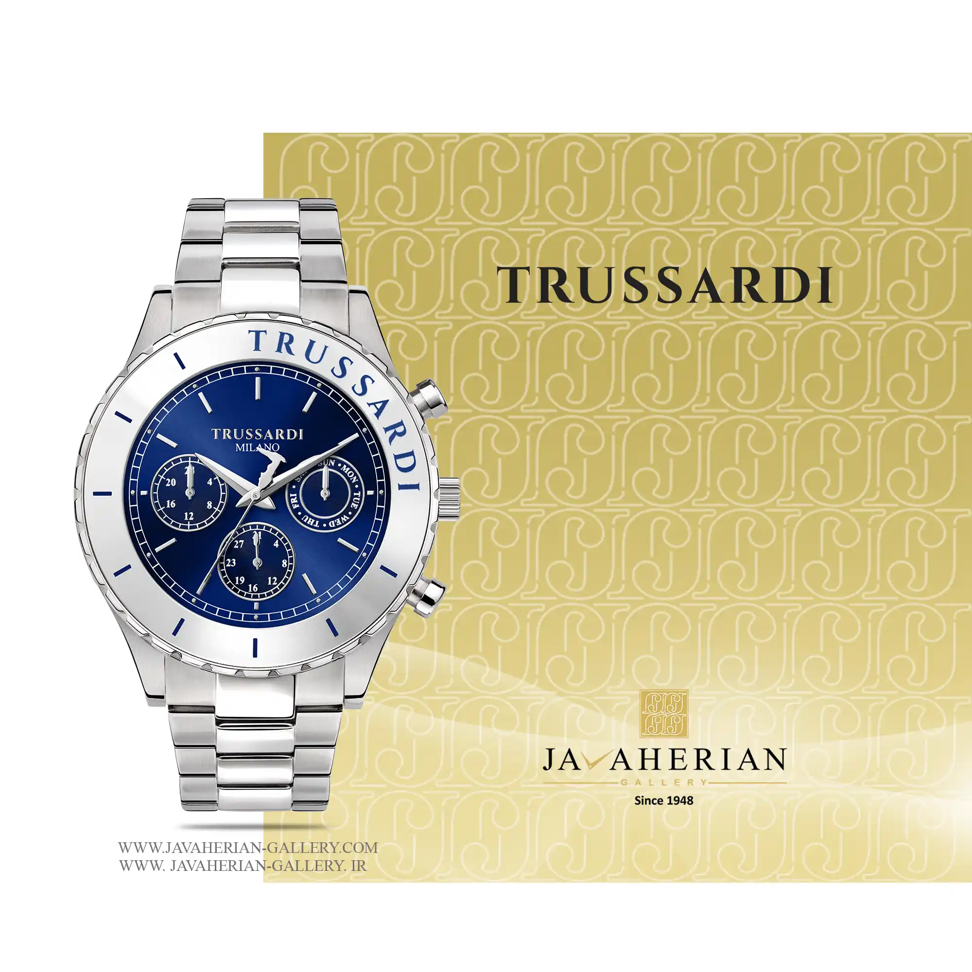 ساعت مردانه تروساردی R2453143008 1 ساعت مچی مردانه تروساردی Trussardi R2453143008 , R2453143008