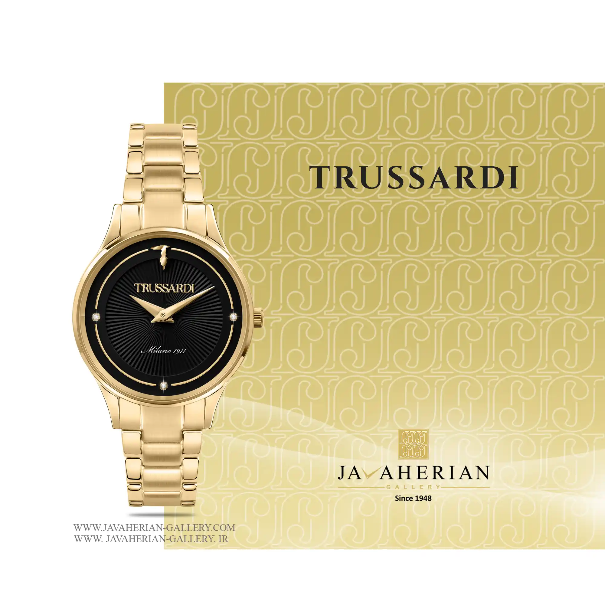 ساعت زنانه تروساردی R2453149502 1 ساعت مچی زنانه تروساردی Trussardi R2453149502 , R2453149502