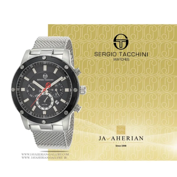 ساعت مردانه سرجیو تاچینی serjio tacchini 1.10077-4 , 1.10077-4