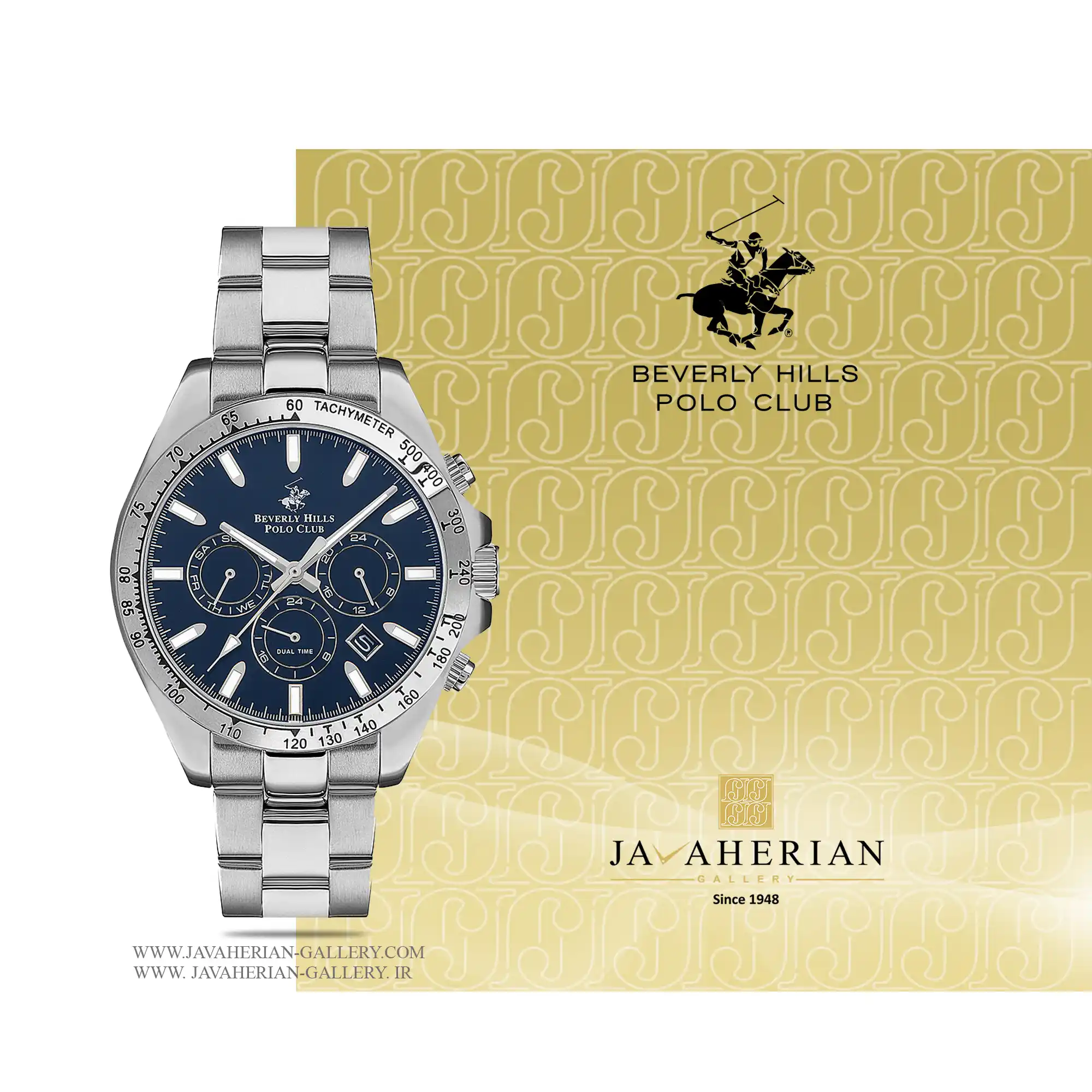 ساعت مردانه پولو بورلی هیلز BP3127X.390 1 ساعت مردانه پولو بورلی هیلز Polo Beverly Hills BP3127X.390 , BP3127X.390