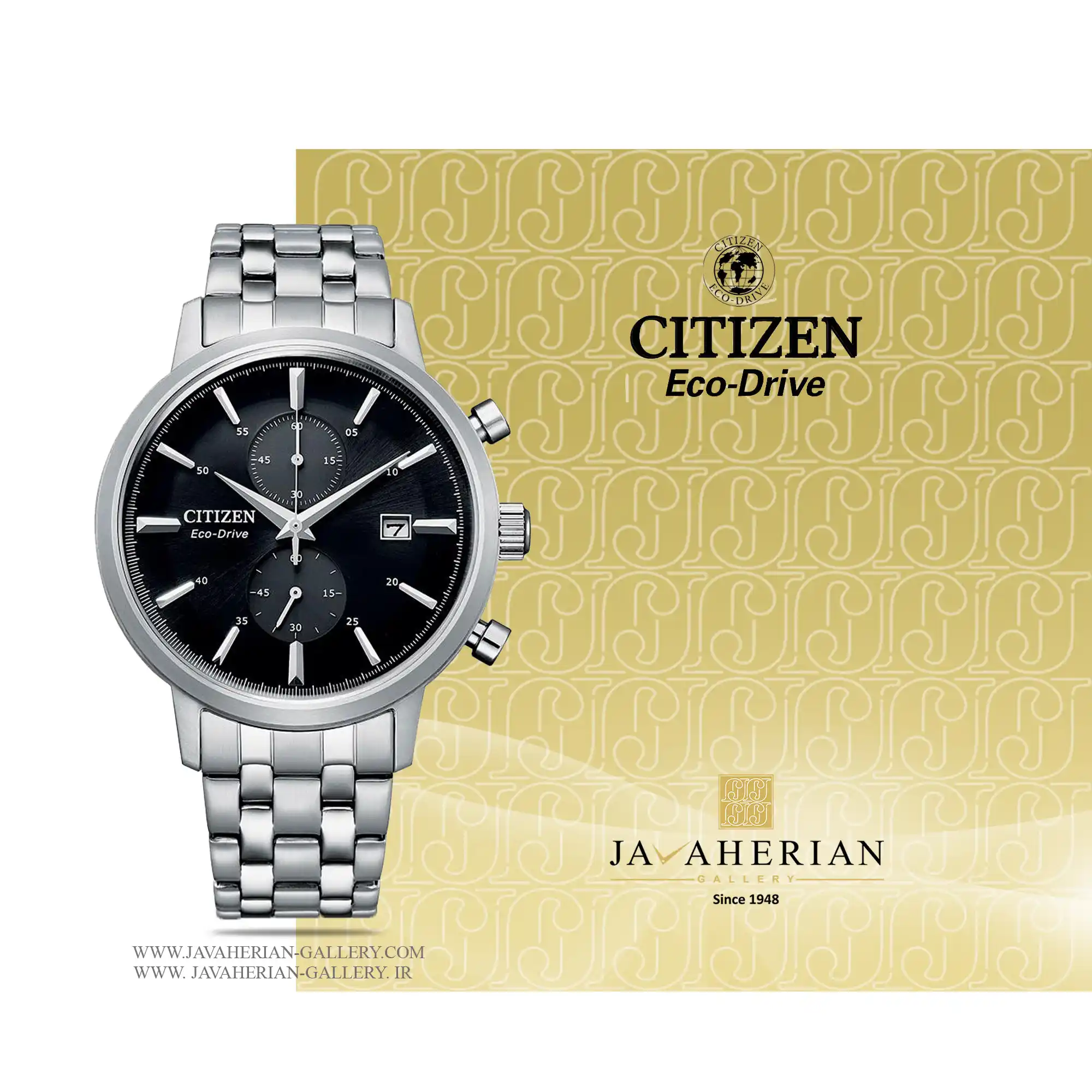 ساعت مردانه سیتیزن CA7060-88E 1 ساعت مردانه سیتیزن Citizen CA7060-88E