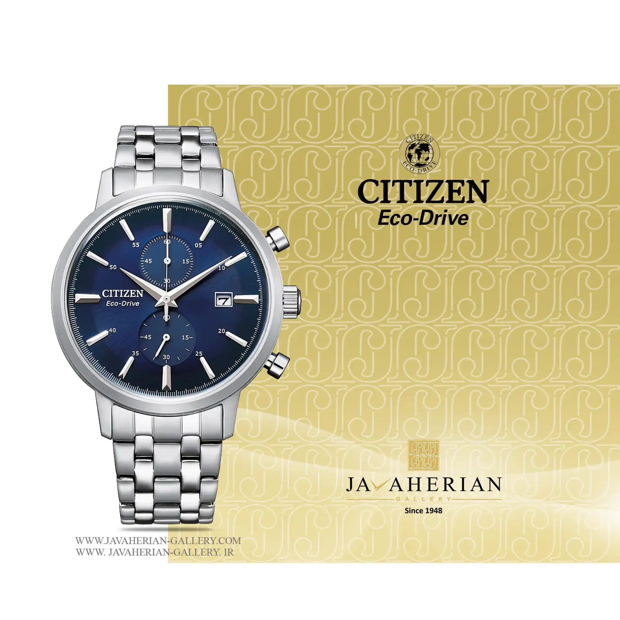ساعت مردانه سیتیزن CA7060-88L 1 ساعت مردانه سیتیزن Citizen CA7060-88L