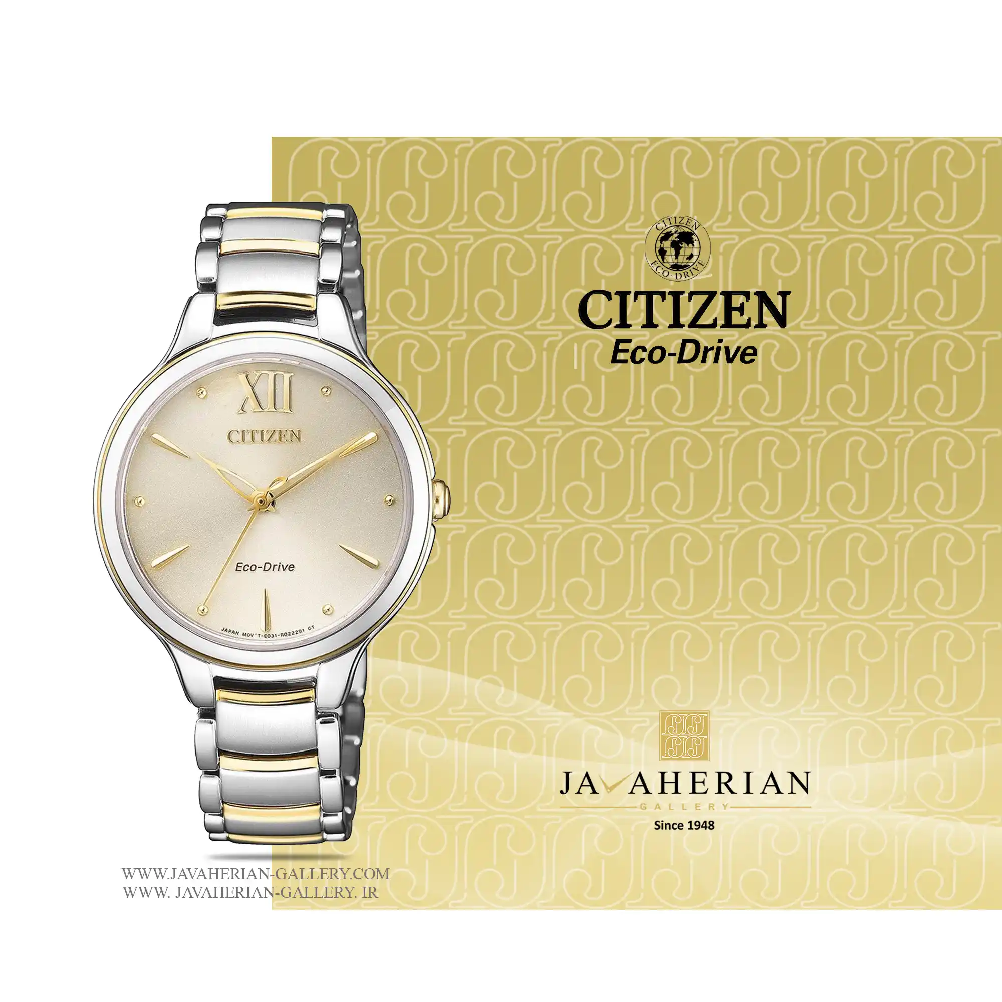 ساعت زنانه سیتیزن EM0554-82X 1 ساعت زنانه سیتیزن Citizen EM0554-82X , EM0554-82X