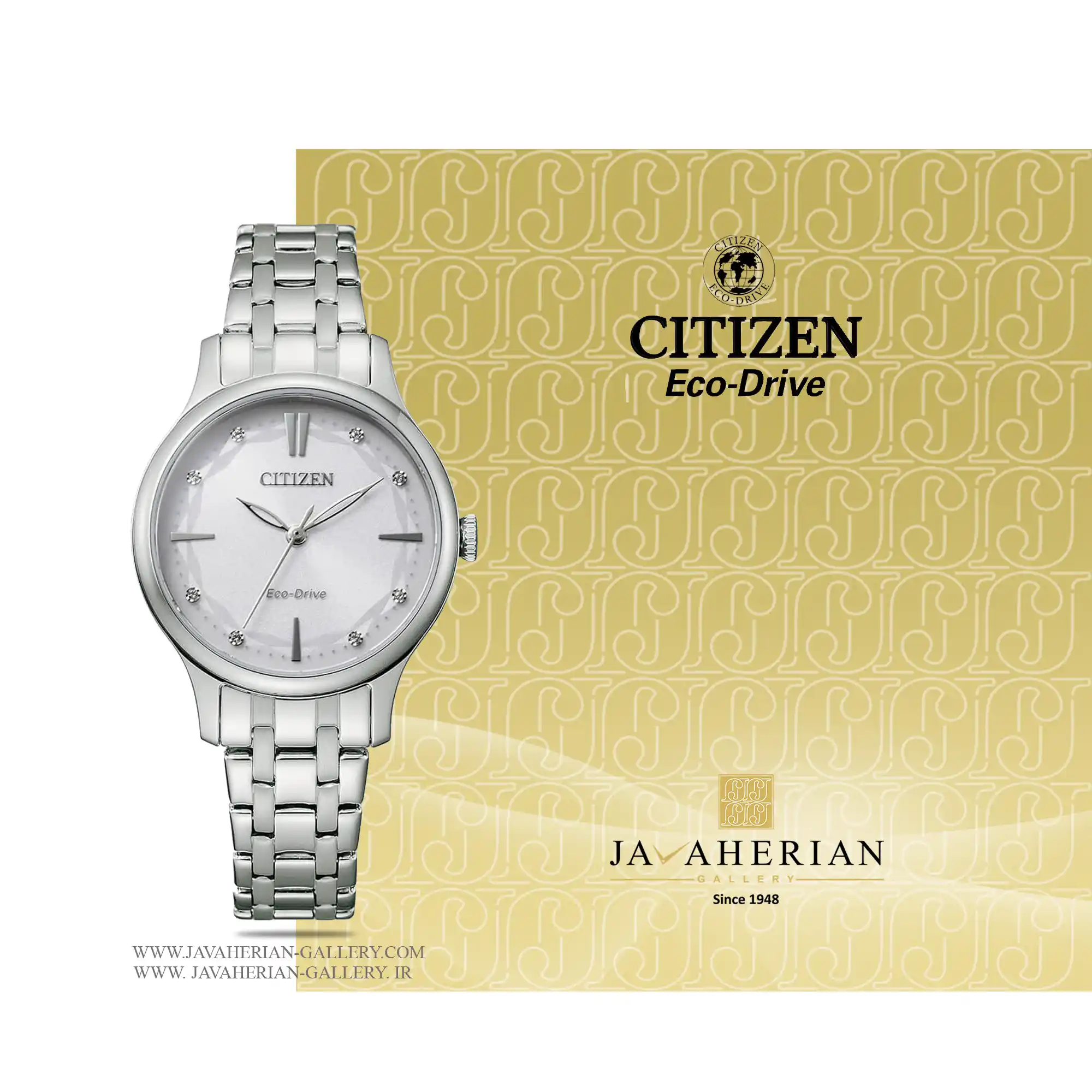 ساعت زنانه سیتیزن EM0890-85A 1 ساعت زنانه سیتیزن Citizen EM0890-85A , EM0890-85A