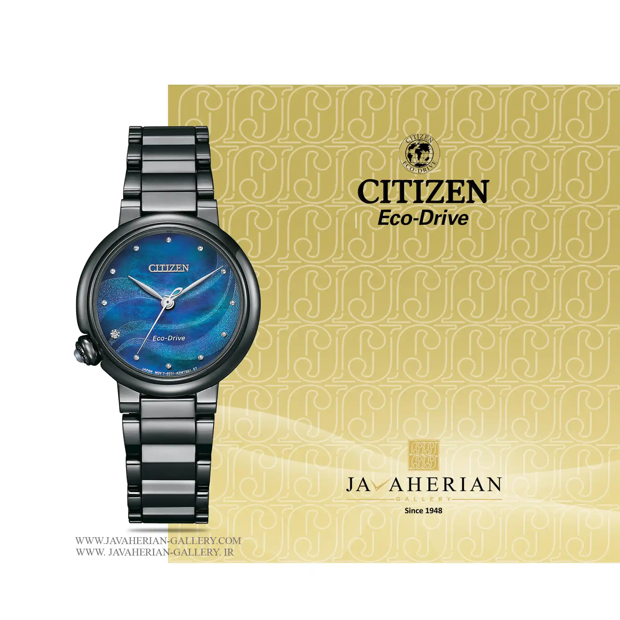 ساعت زنانه سیتیزن EM0915-86N 1 ساعت زنانه سیتیزن Citizen EM0915-86N , EM0915-86N