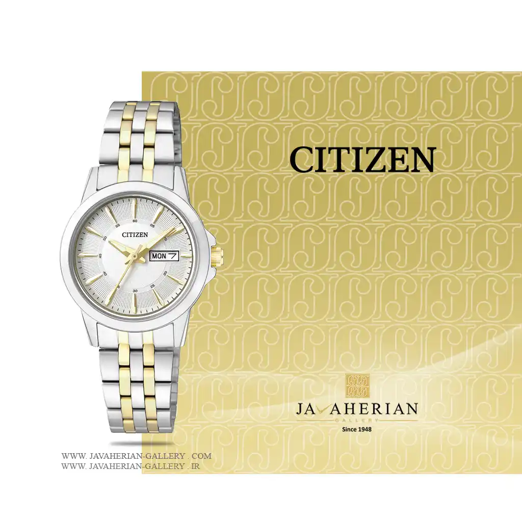 ساعت زنانه سیتیزن EQ0608-55A 1 ساعت زنانه سیتیزن Citizen EQ0608-55A , EQ0608-55A